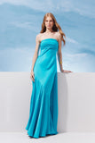 VESTIDO LONGO DECOTE DRAPE CAPA COLEÇÃO VERÃO 27