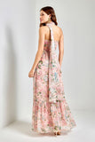 VESTIDO LONGO FLORAL DOS SONHOS COLEÇÃO VERÃO 26