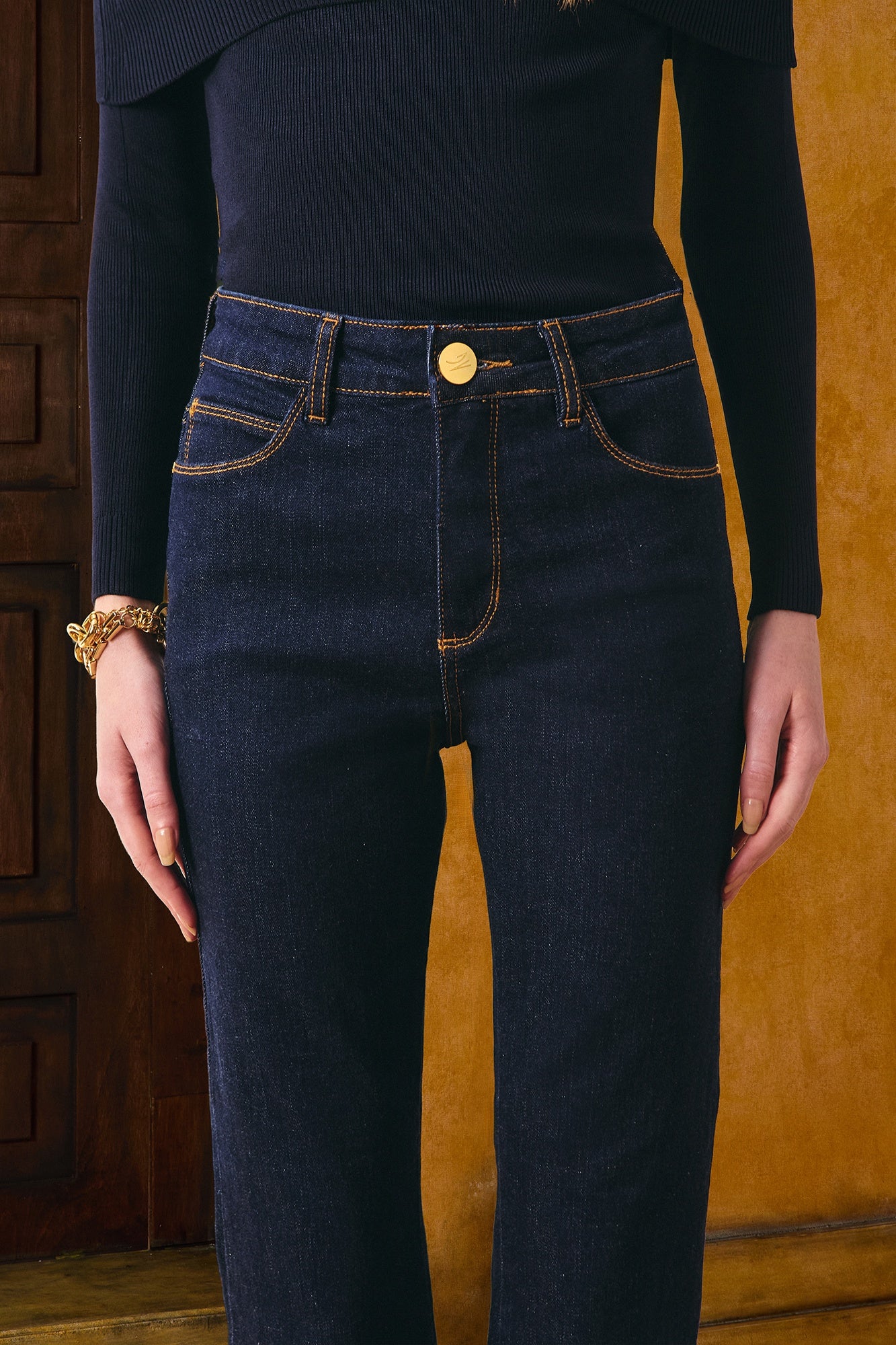 CALÇA JEANS RETA CLASSIC COLEÇÃO INVERNO 26