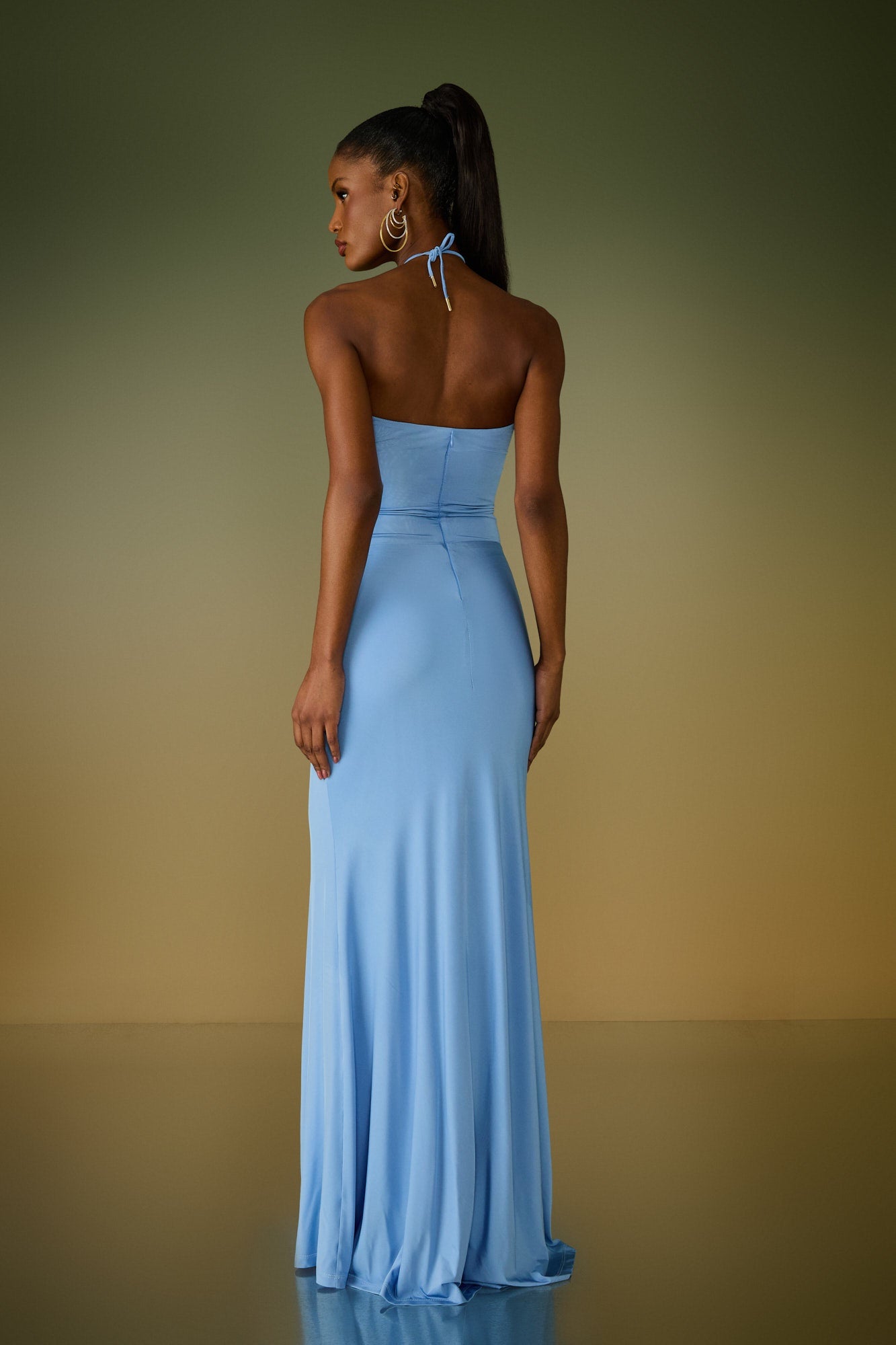 VESTIDO LONGO SINEA PLACAS COLEÇÃO ALTO VERÃO 26