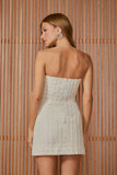 VESTIDO CURTO CLARA TOMARA QUE CAIA COLEÇÃO INVERNO 25