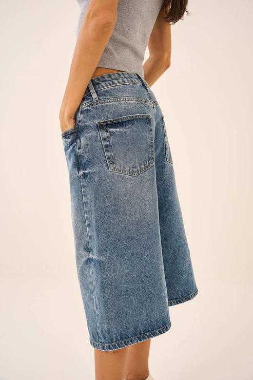 BERMUDA JEANS COLEÇÃO INVERNO 25