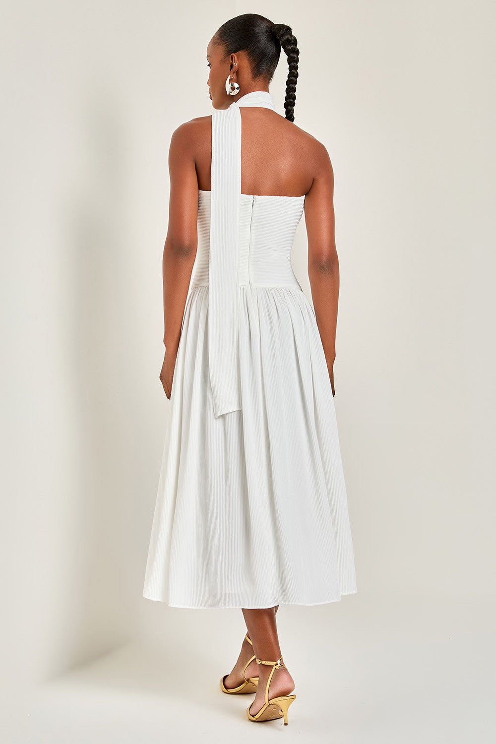 VESTIDO MIDI BARLETTA COLEÇÃO VERÃO 25