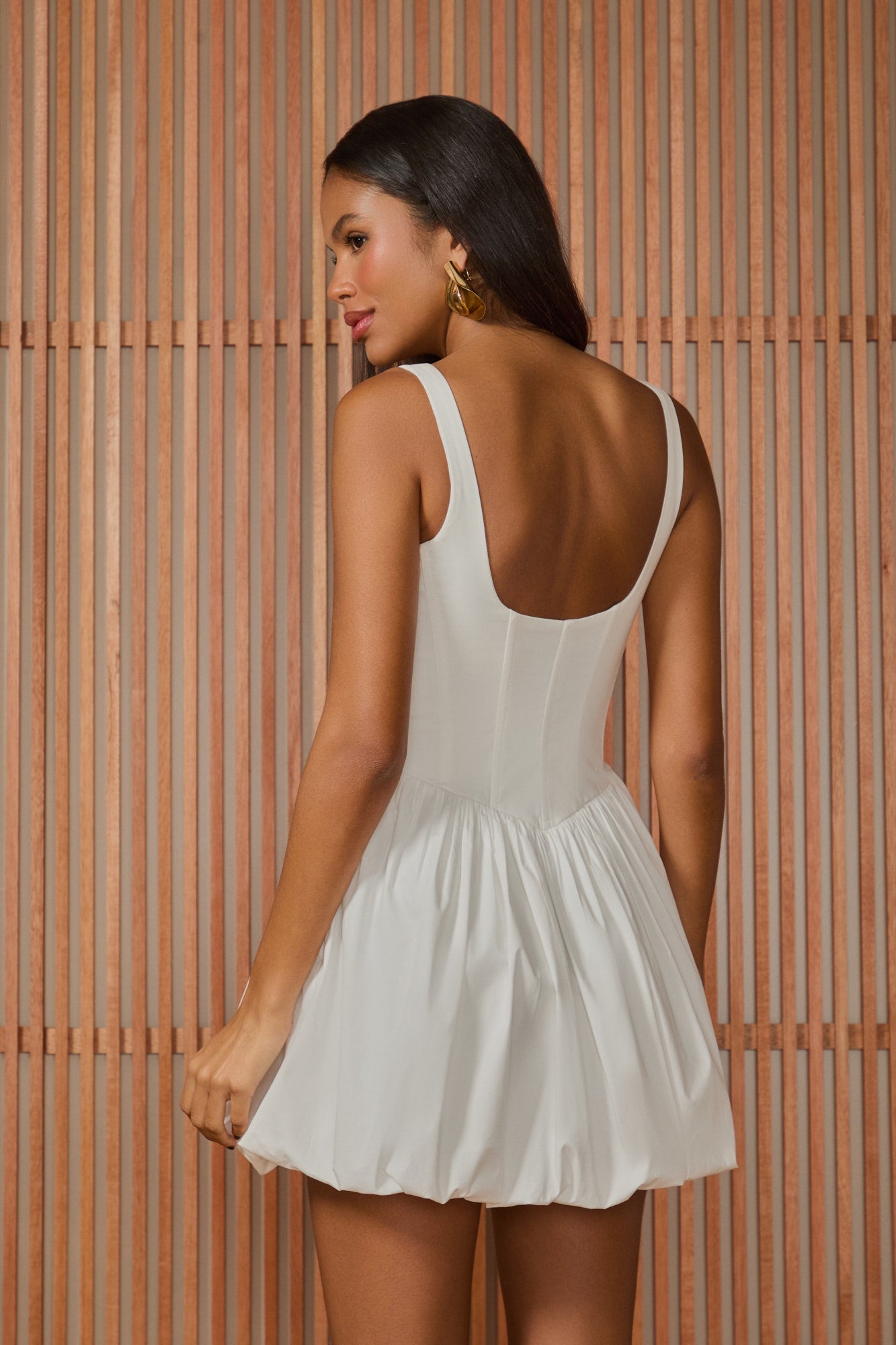 VESTIDO CURTO BIANCA CORSELET COLEÇÃO INVERNO 25