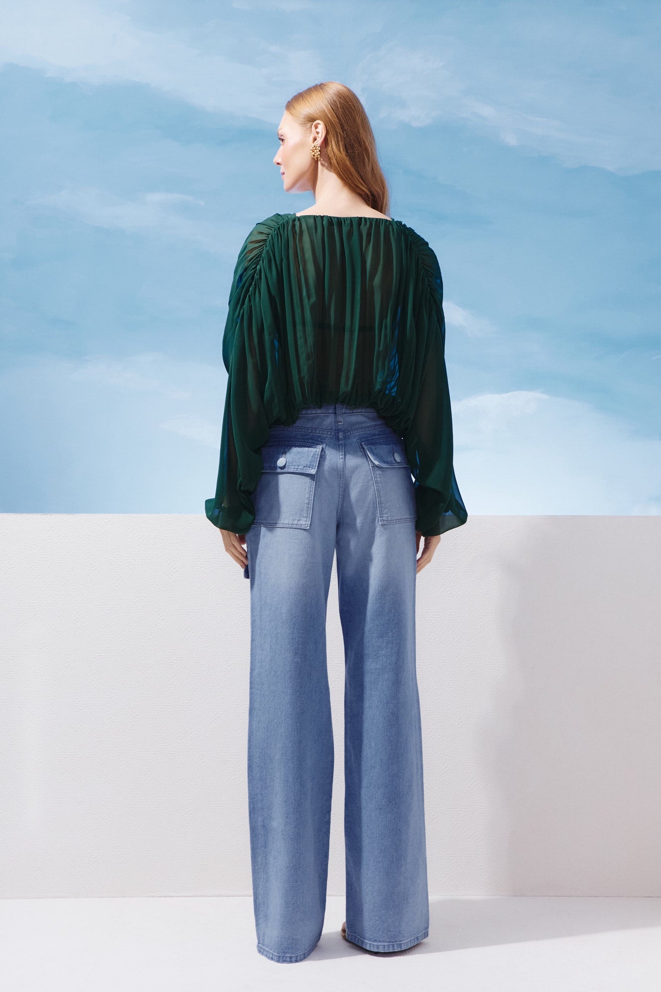 CALÇA JEANS RETA BOLSOS JEANS COLEÇÃO VERÃO 27
