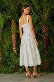 VESTIDO MIDI CAMADAS ALÇA COLEÇÃO VERÃO 24