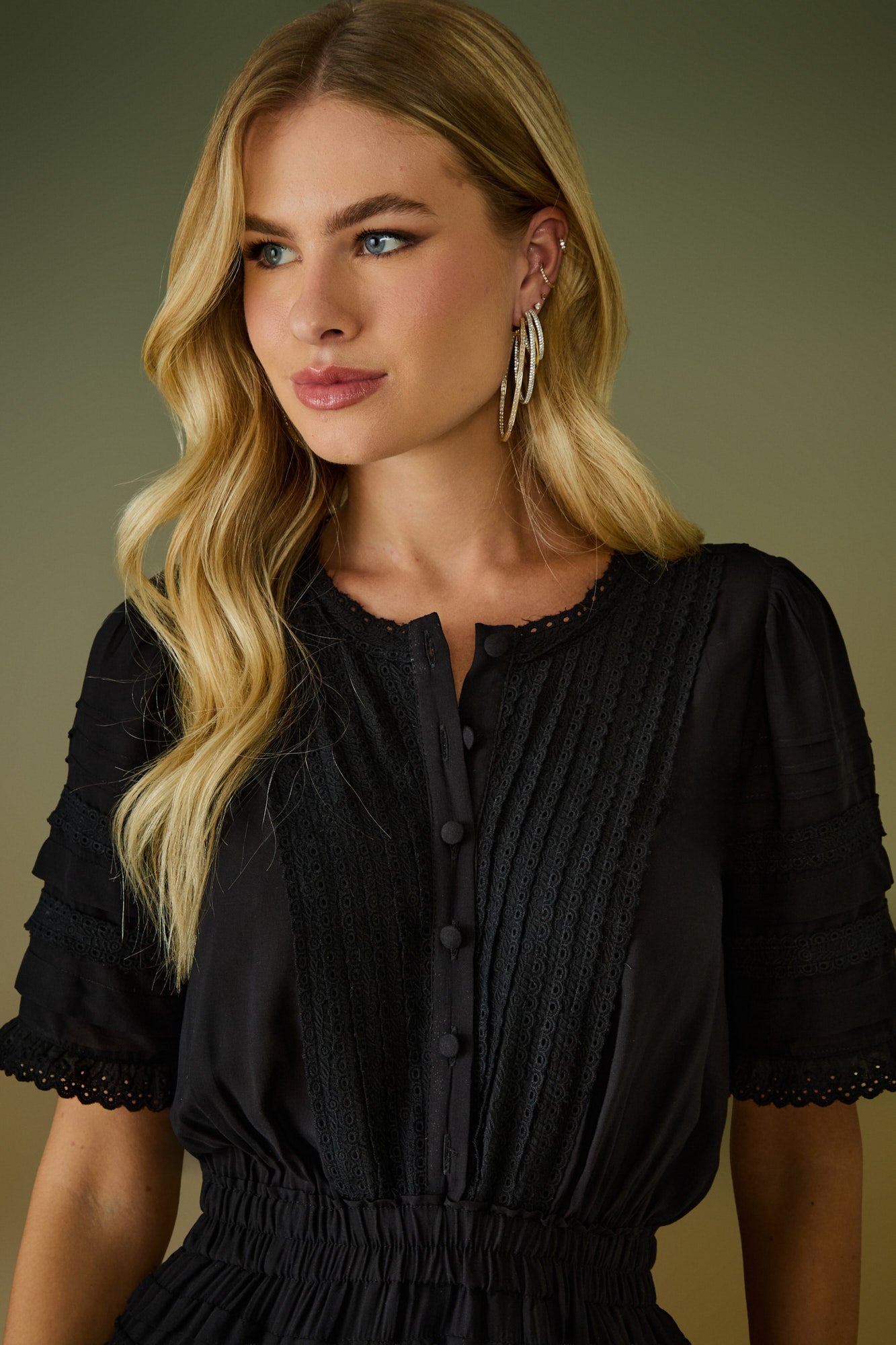 VESTIDO CURTO CHLOE  VOIL COLEÇÃO ALTO VERÃO 26