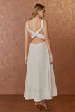 VESTIDO MIDI DECOTE COSTAS COLEÇÃO INVERNO 25