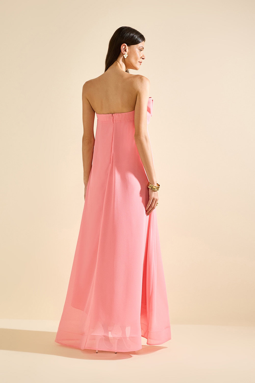 VESTIDO LONGO ENCANTO LAÇO COLEÇÃO VERÃO 26