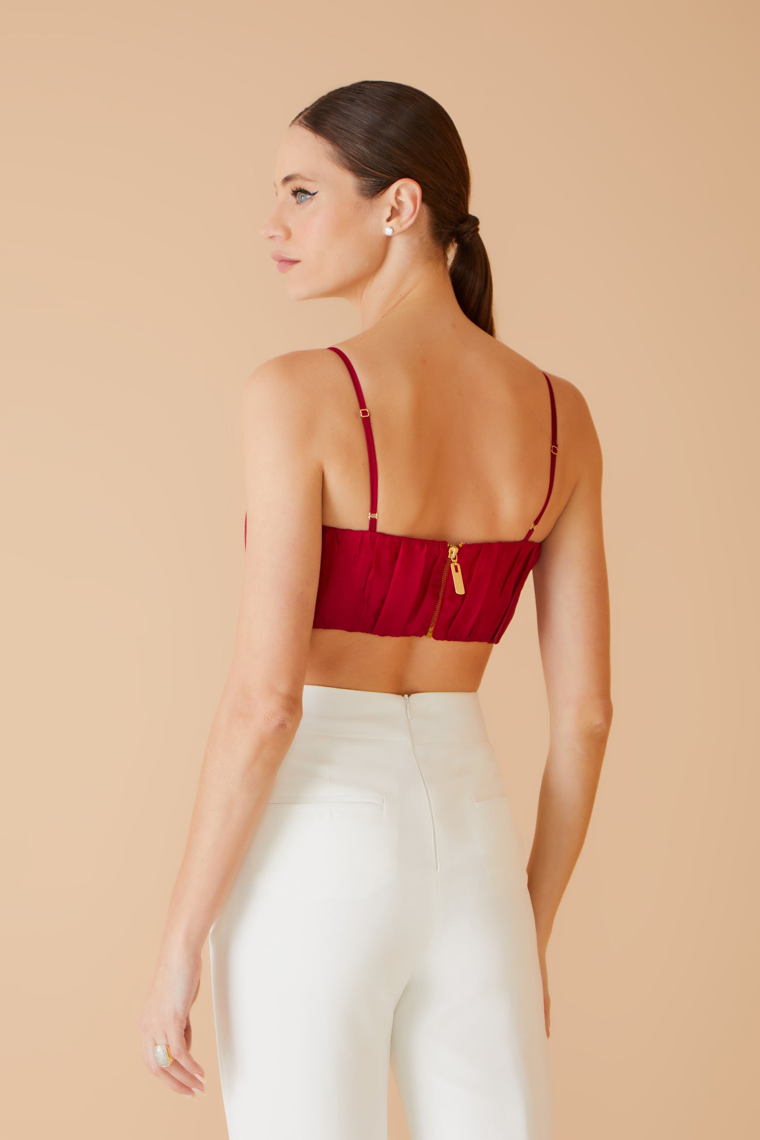 TOP DRAPE ALÇA ESTAMPA DEGRADE COLEÇÃO INVERNO 23