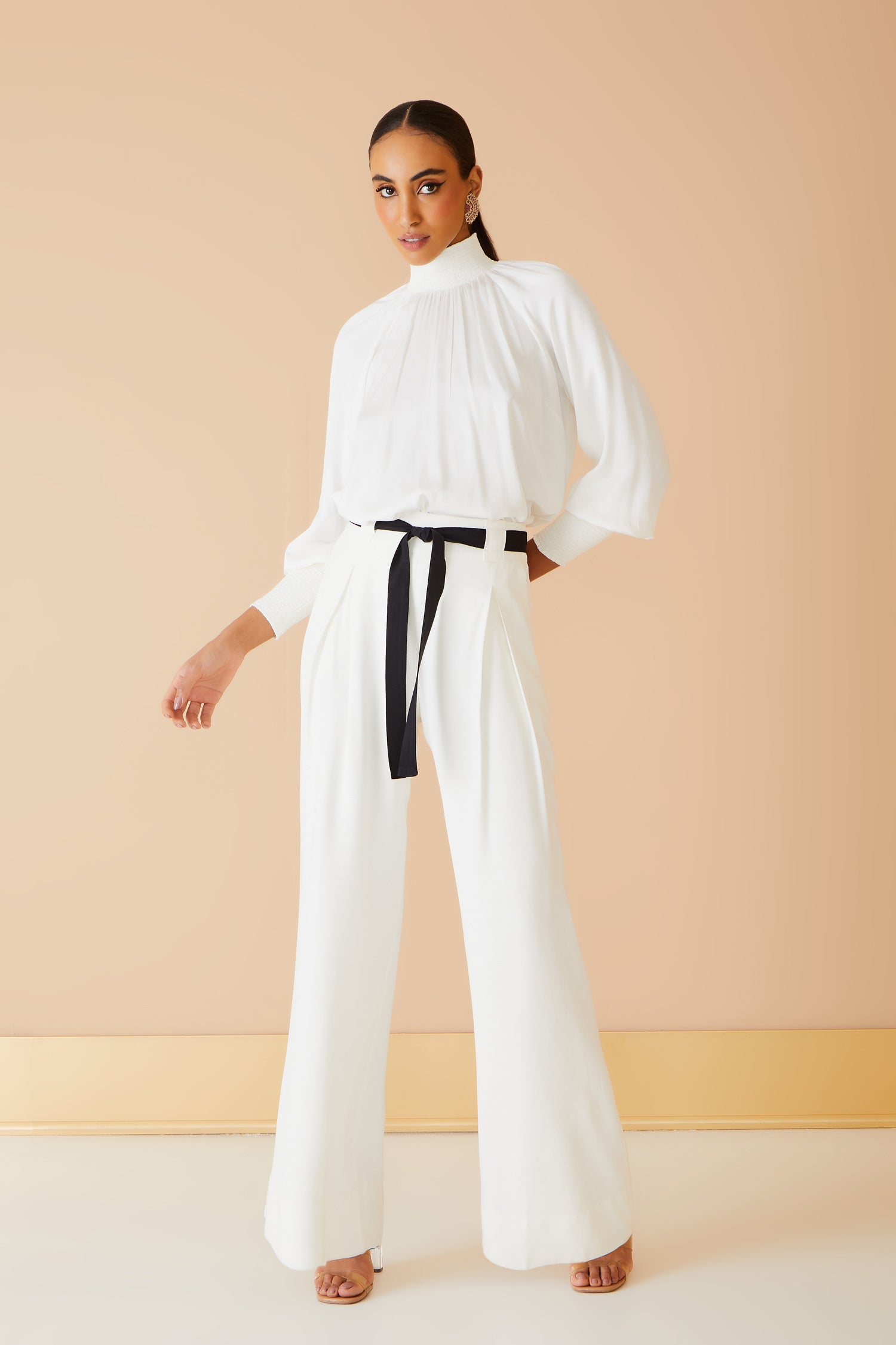BLUSA GOLA ALTA LASTEX COLEÇÃO INVERNO 23