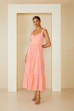 VESTIDO MIDI RECORTE TORCIDO COLEÇÃO ALTO VERÃO 23