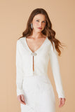 CASACO CARDIGAN LISO COLEÇÃO INVERNO 23