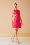 VESTIDO CURTO CINTURA VAZADA COLEÇÃO INVERNO 23