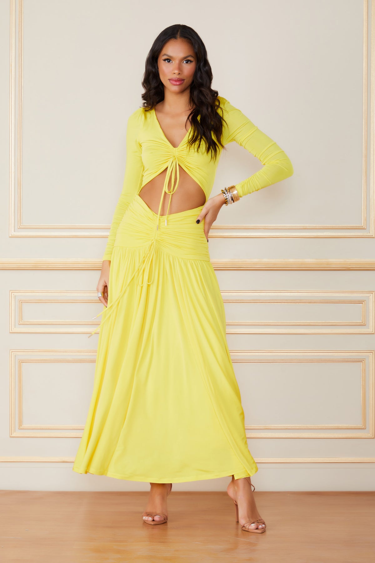 VESTIDO MIDI YOLANDA COLEÇÃO VERÃO 23