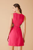 VESTIDO CURTO CINTURA VAZADA COLEÇÃO INVERNO 23