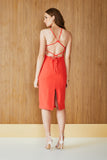 VESTIDO MIDI TIRAS COSTAS COLEÇÃO VERÃO 23