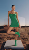 VESTIDO MINI ALÇAS E FENDAS COLEÇÃO INVERNO 22