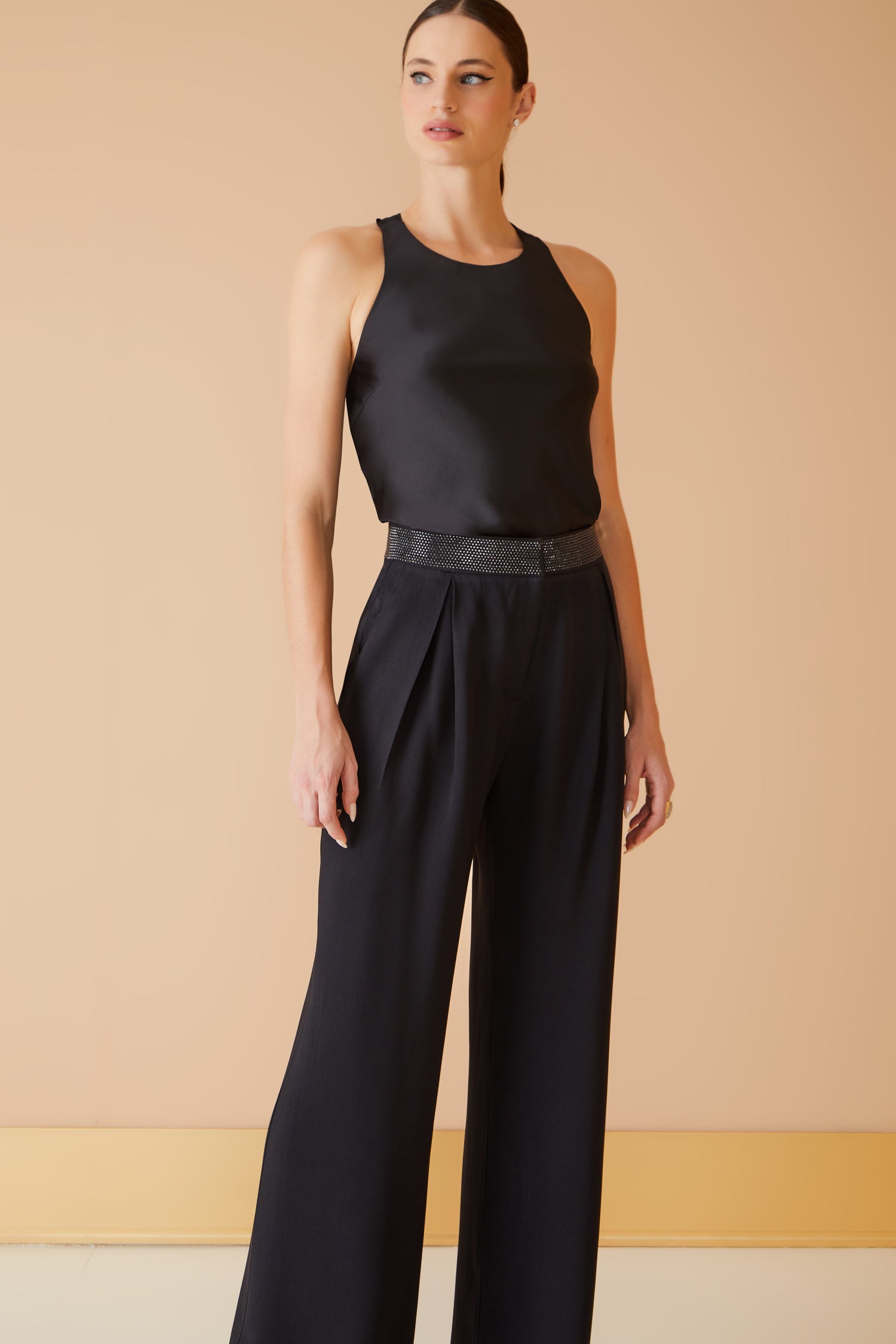 CALÇA CÓS BRILHO COLEÇÃO INVERNO 23