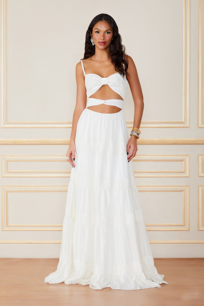 VESTIDO LONGO LEAH COLEÇÃO VERÃO 23