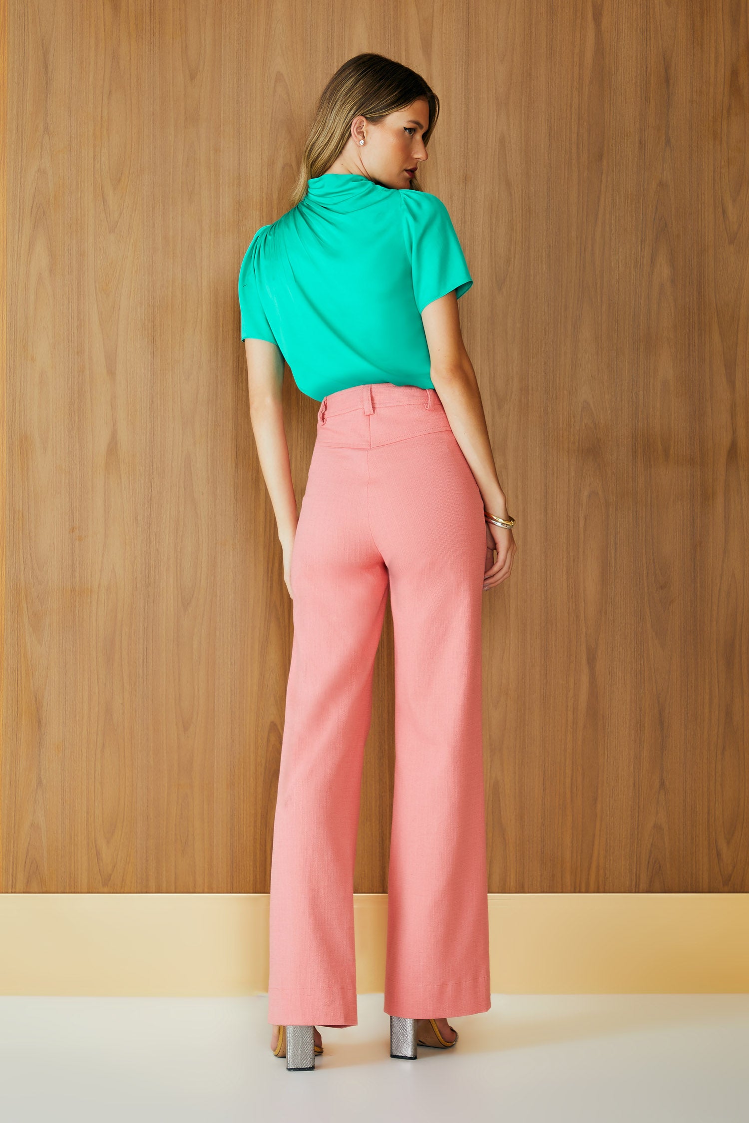 CALÇA CINTURA ALTA COLEÇÃO VERÃO 23